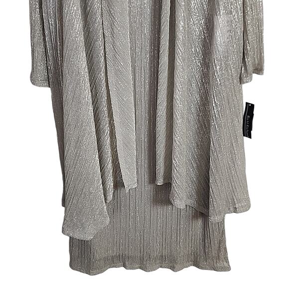 R&M Richards Two Piece Dress with Open Topper, Size 16, NWT - Picture 3 of 8